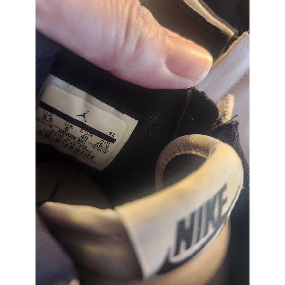 Nike Air Jordan 1 High Rebel XX Siltstone Black Pink Women’s Size 8.5 AR5599-601 - Picture 7 of 8